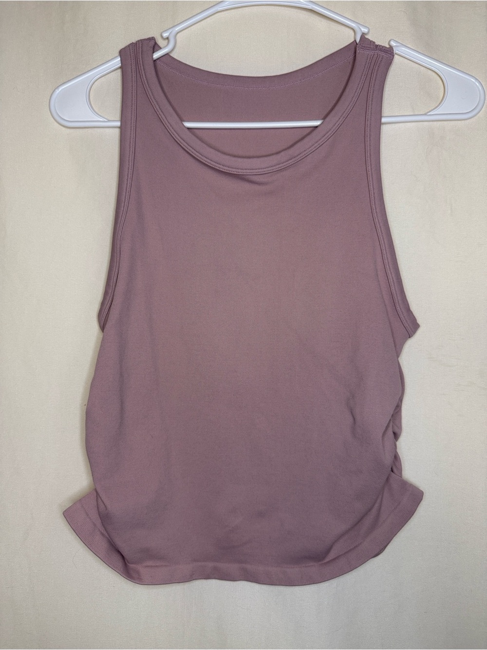 Classic Scoop Tank Top - Dusty Mauve